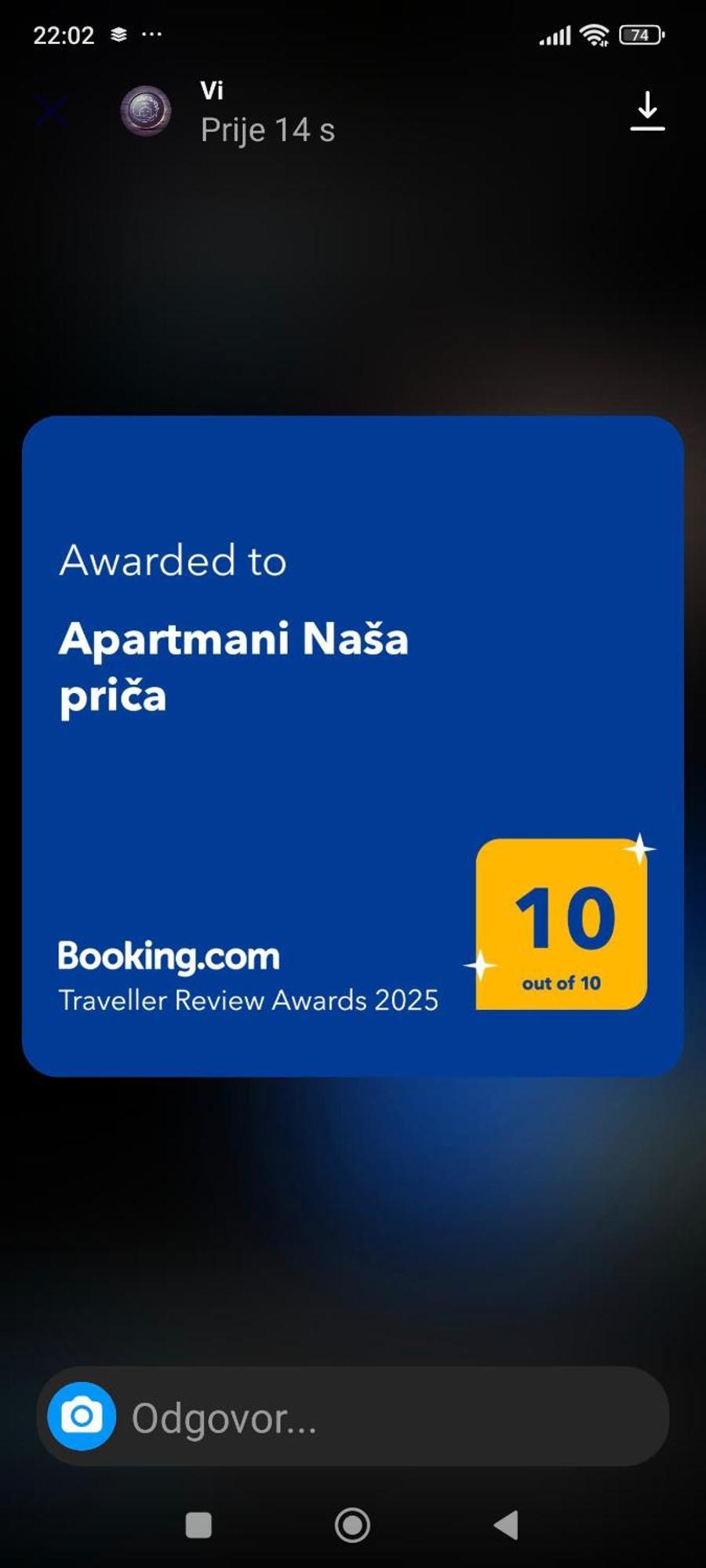 Apartmani Nasa Prica Вишеград Экстерьер фото